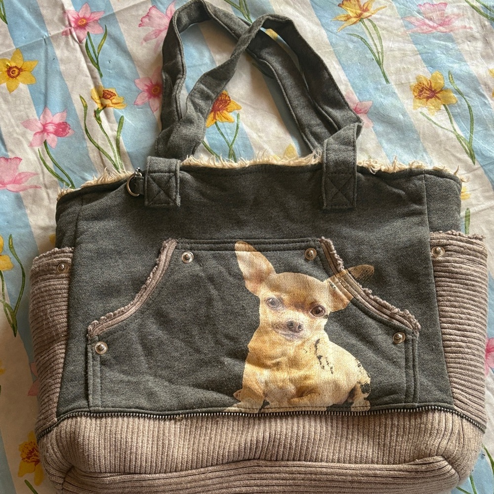 Fuzzy nation, Chihuahua tote